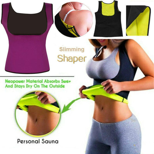 Women Neoprene Shaperwear Waist Traine Push Up Vest Tummy Belly Girdle Body Shaper Waist Cincher Corset - Rhino Lifestyle